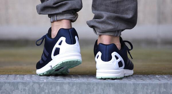 Adidas zx shop flux collegiate navy